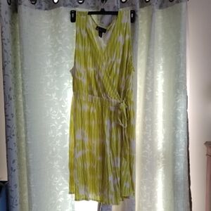 Lane Bryant Tie-dye Wrap Dress 22/24